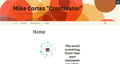 Desktop Screenshot of mikecortez.org