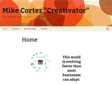 Tablet Screenshot of mikecortez.org